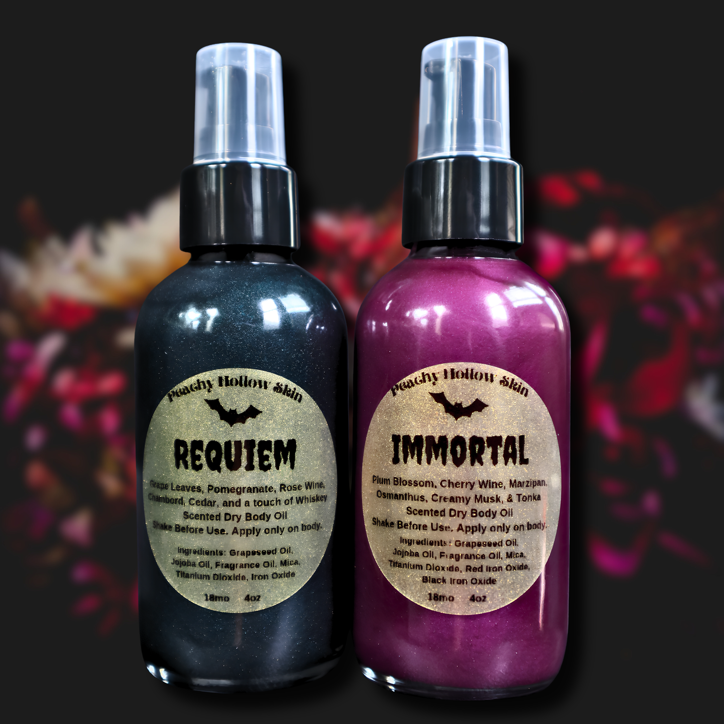 Spooky Season Dry Body Oils
