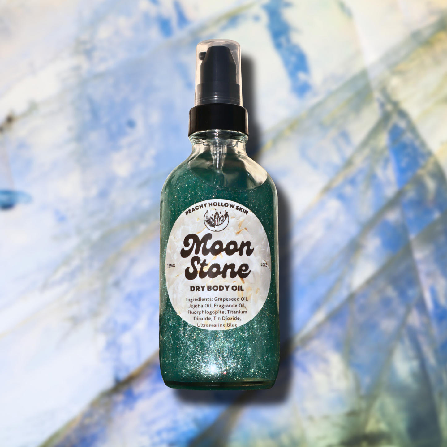 Sacred Gemstones Collection - Crystal Themed Dry Body Oils